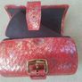 SWISS REIMAGINED Genuine Leather Portable Watch Roll Travel Case Image 3