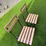Ikea Tarno 100x54cm Outdoor Table And Two Chairs Set Image 3