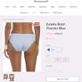 Fantasie Estelle - Underwired Side Support Bra 30F and Briefs S - Powder Blue - BNWT RRP 80 Image 7