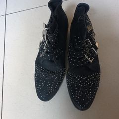 Primark Black Ankle Boots.   S.8