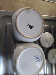 2 Vintage Storage Jars Coffee and Sugar