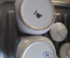 2 Vintage Storage Jars Coffee and Sugar
