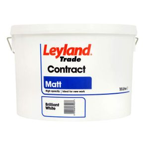 Leyland brilliant white matt 10L