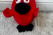 Novelty Toy World Soft Red Bird approx. 16 cm. Please see photos