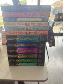 How to Train your Dragon books 1-12