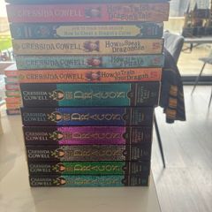 How to Train your Dragon books 1-12