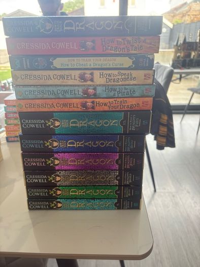 How to Train your Dragon books 1-12