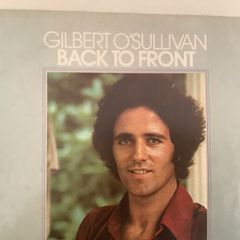 Gilbert O'Sullivan   Back To Front with Lyrics and Poster in Excellent Condition