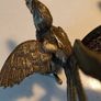 A Pair of Charles X Silver Plated Fighting Cockerels (C.1830) Image 8