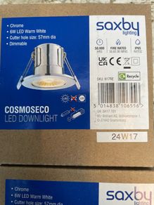 Recessed down lights/ spotlights x2