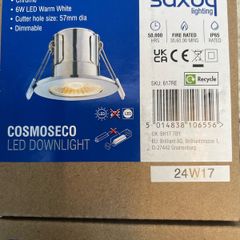 Recessed down lights/ spotlights x2