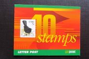 Ireland 2001 "N" Value.Blackbird/Goldcrest.Self Adhesive stamps Booklet.MNH.