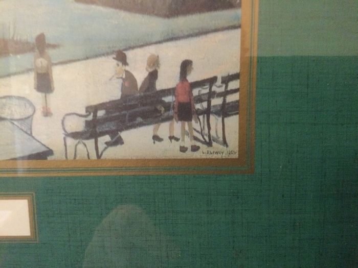 Art - L.S. Lowry Print.( Reduced)