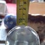 Crystal Glass Decanter CASTLEBLAYNEY GOLF CLUB with a Solid Glass Ball Stopper Postage Available, The Etched Figure of a Golfer Image 5