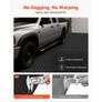 Garage Floor Roll, 1.2 x 3.05 m Garage Flooring Mat, 2.2 mm Thickened PVC Diamond Plate Floor Protector Mat with Double-sided Tape, Non-Slip, Easy to Clean for Warehouse, Gyms, Trailer, Black Image 5