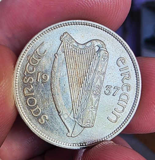 1937 irish silver florin