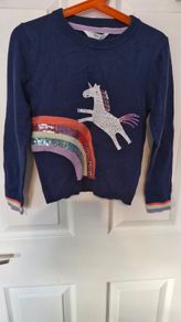 Brand new unicorn jumper age 6-7