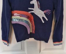 Brand new unicorn jumper age 6-7