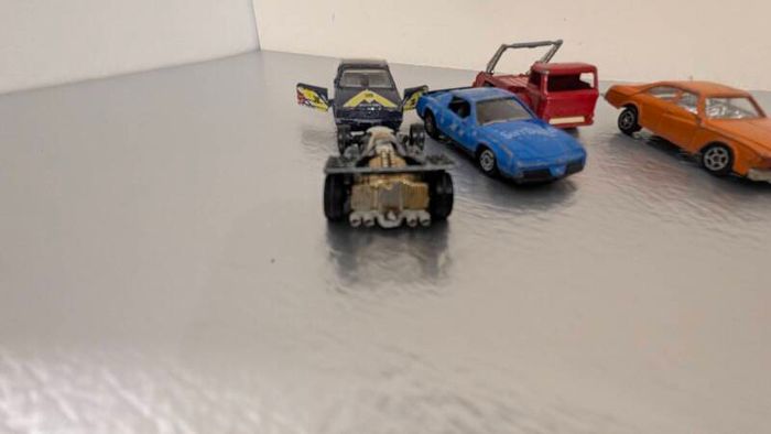 vintage model corgi cars