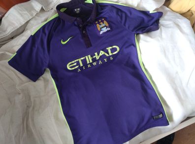 Nike Man City Jersey Size M