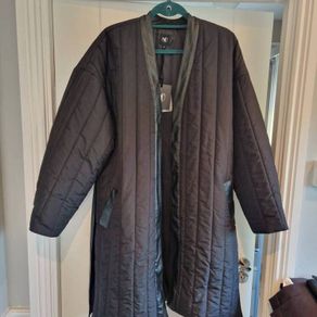 Nu Denmark designet BNWT womens black padded coat