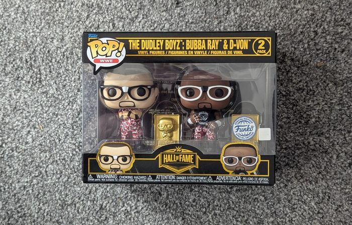 Funko POP! WWE 2 Pack: Hall of Fame The Dudley Boys: Bubba Ray & D-Von