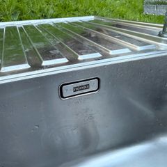 franke sink stainless with kitchen tap