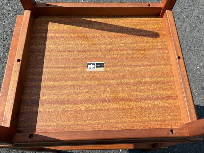 Vintage Mid-century Danish style nest of tables c1960