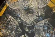 Crystal Glasses 5 Goblets
