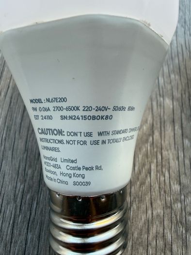 Nanoleaf Matter Wi-Fi E27 Smart Bulb x2