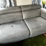 L right facing sofa grey fabric Image 6