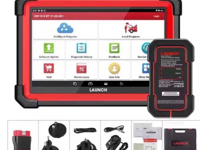 LAUNCH X431 system CRP919x BT Diagnostic Tools Obd2 Scanner Automotive Code Reader ECU Coding Diagnosis obd II Scan New  Come with 2  year free update