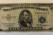 US 5 Dollar Bill - Blue Seal