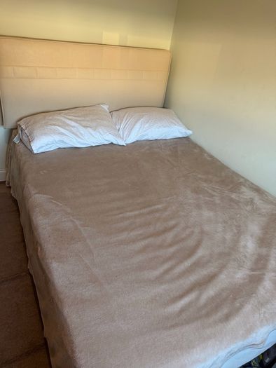 Bed frame with Mattress