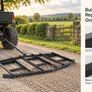 84 Inch Tow Behind Drag Harrow for ATV Tractor and Driveway Levelling Image 4