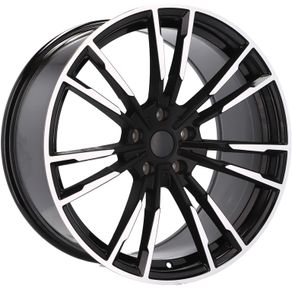 19" 706M Bmw Type Black Alloy Wheels Bmw Vw Opel 5x120
