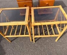 Bamboo stands set