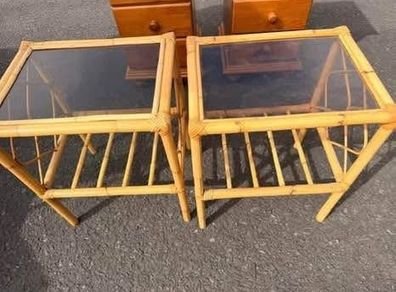 Bamboo stands set