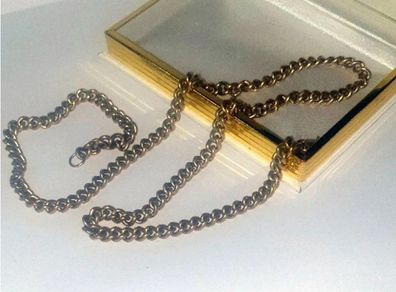 Pristine Vintage 9ct Solid Gold Heavy Chain