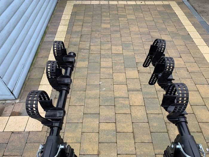 Saris 3 bike carrier for saloon car