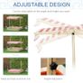 Kids Wooden Sand Pit Children Sandbox Playset Outdoor Backyard (FREE SHIPPING) Image 7