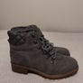 New Look 915 Grey Suedette Ankle Boots, New Image 3