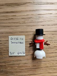 lego 60436-20 snow man, set 60436