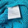 Size 12 Turquoise Crochet Knit Jumper Image 2