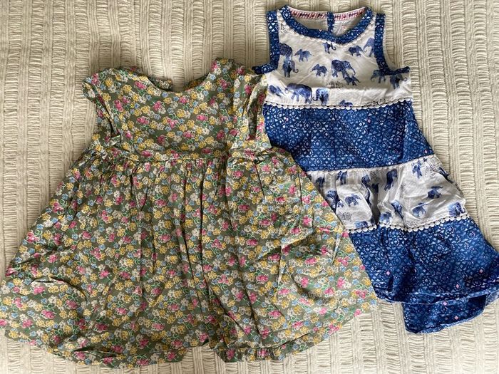 Dresses size 2 years old like new