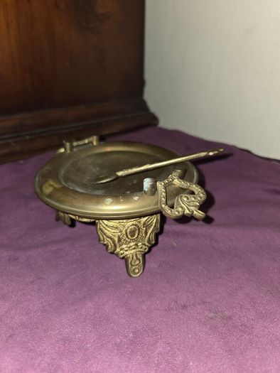 Vintage Brass Brazier