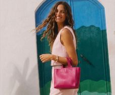 Furla leather bag tote handbag