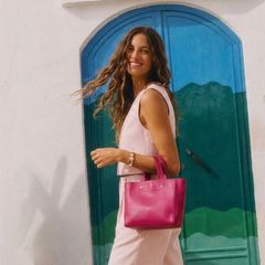 Furla leather bag tote handbag