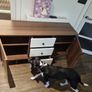 Mid century style side board and traditional console table Image 4