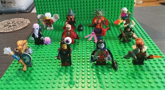 Lego D&D figures